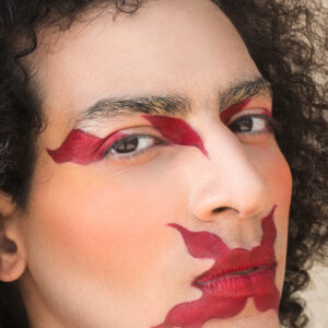 Maquiagem editorial feat Einstein Halking