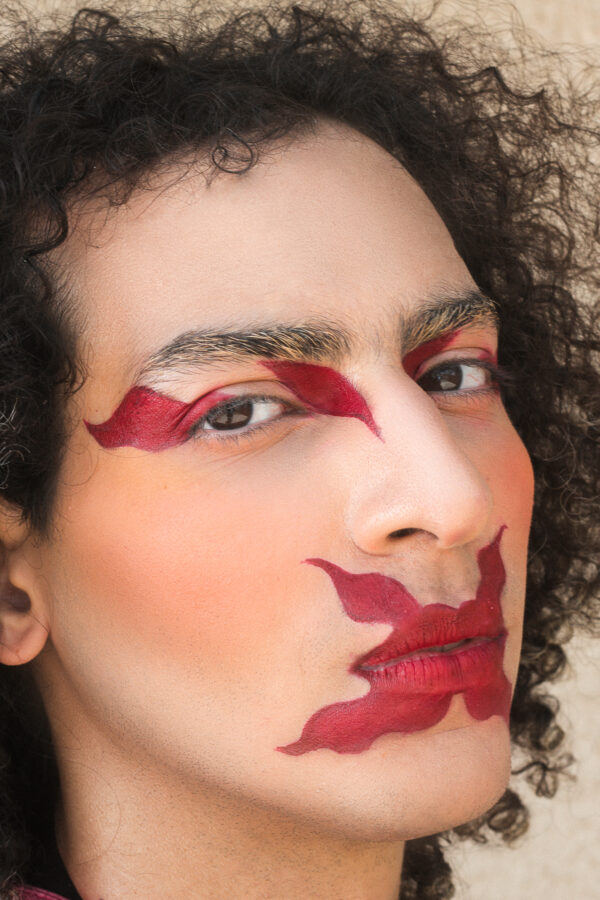 Maquiagem editorial feat Einstein Halking